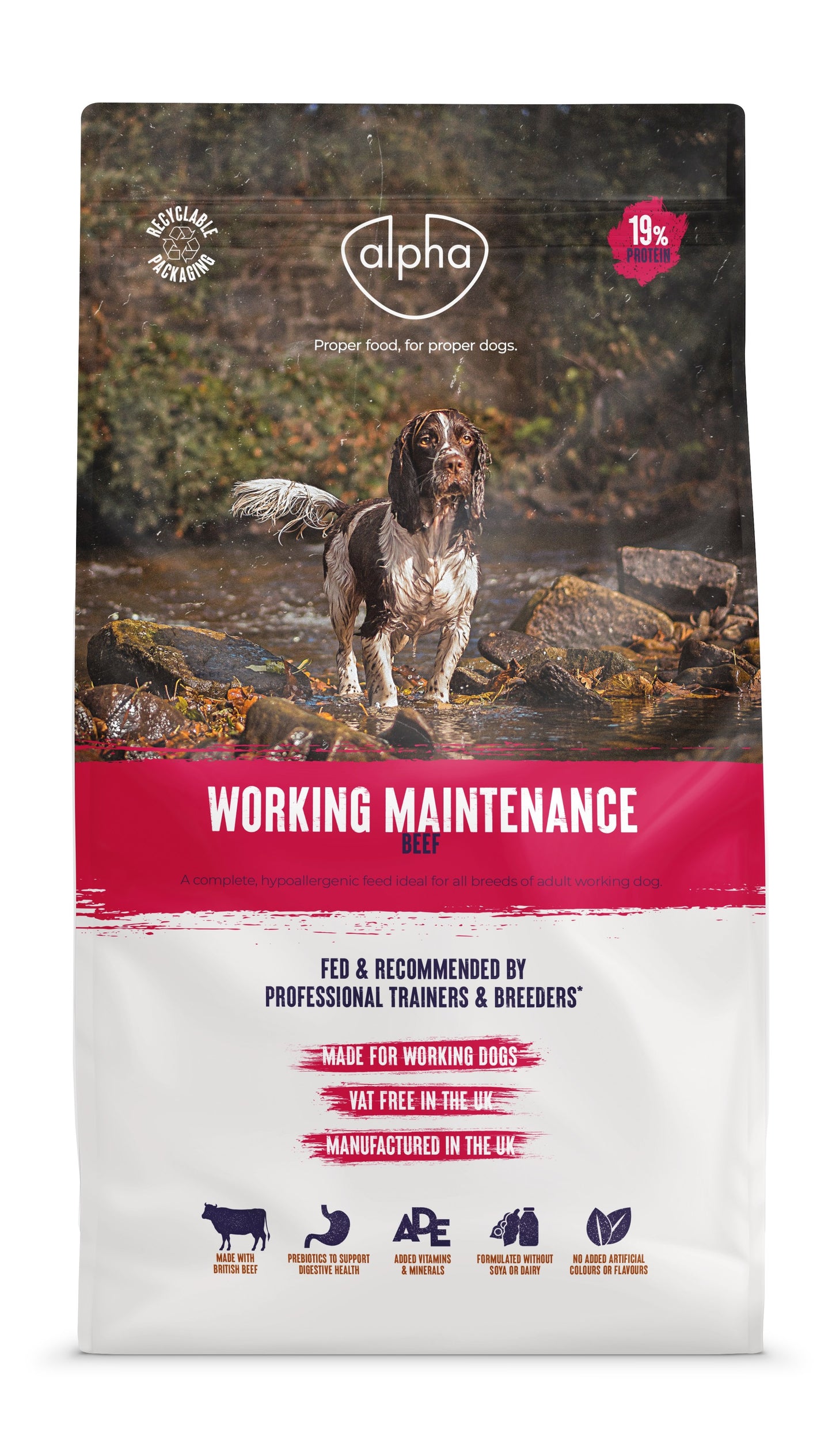 Alpha Worker Maintenance with Beef 15kg