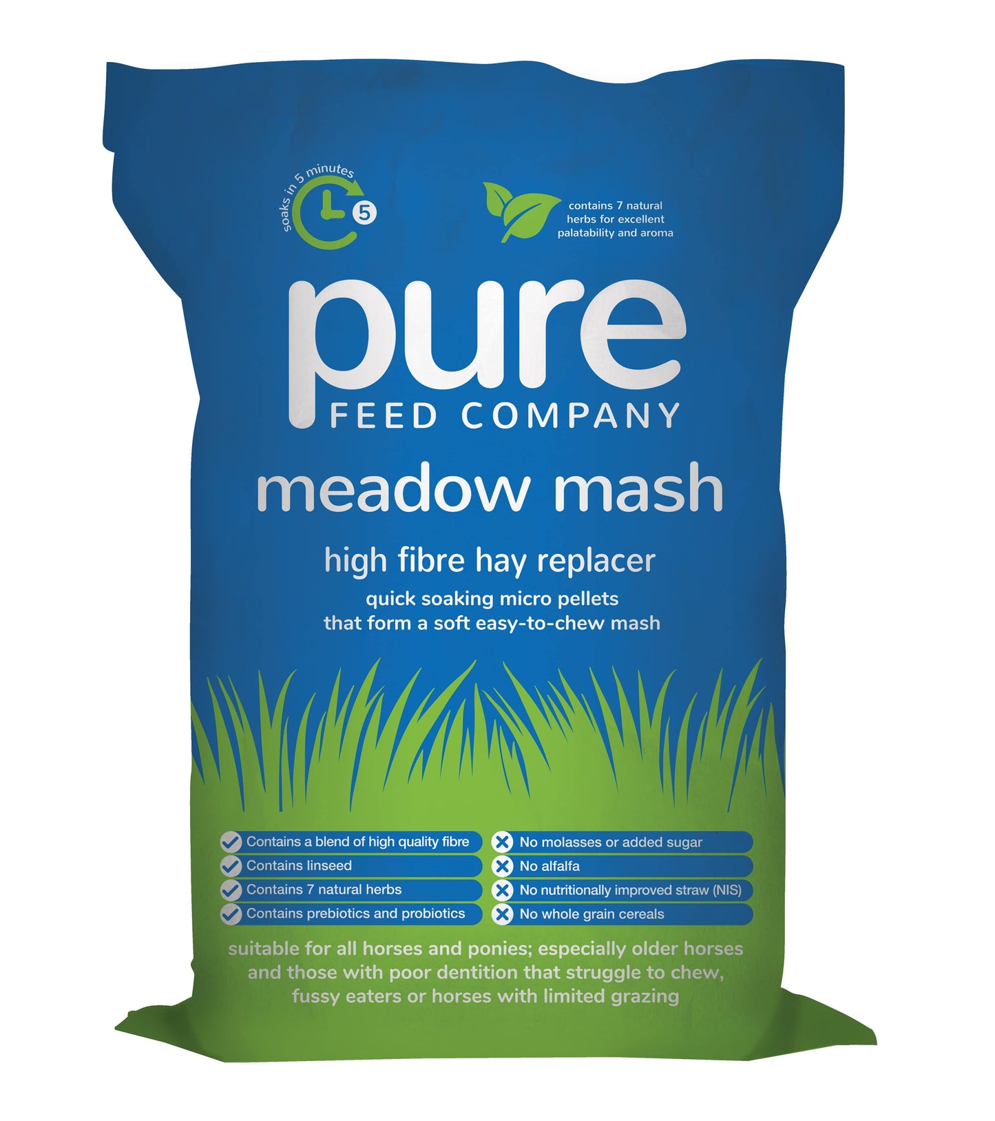 Pure Feed Pure Graze / Meadow Mash 15kg