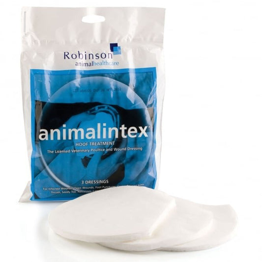 Animalintex Licensed Poultice Hoof Dressing 3 pack