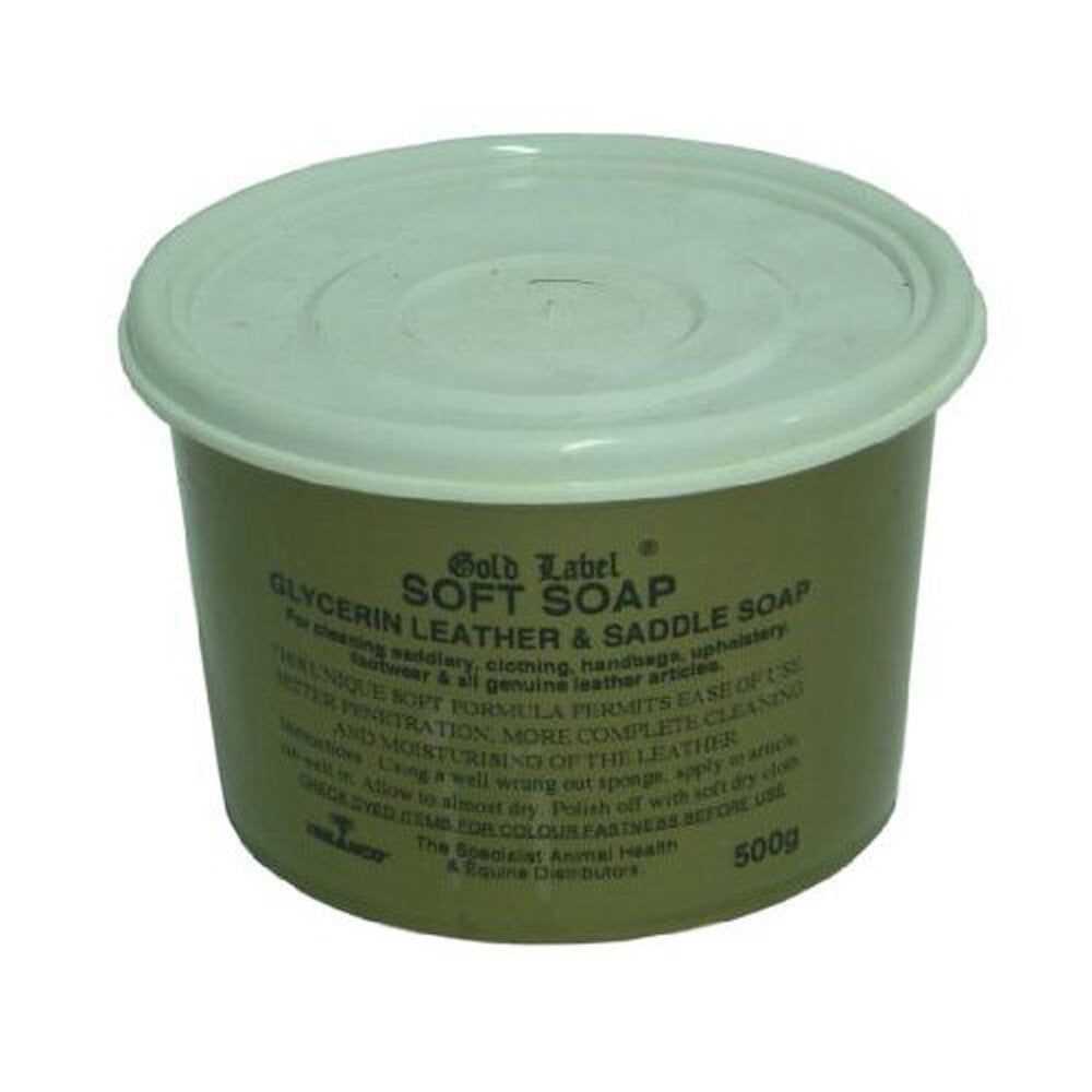 Gold Label Soft Saddle Soap 500g