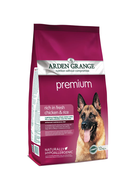 Arden Grange Premium Chicken & Rice 12kg