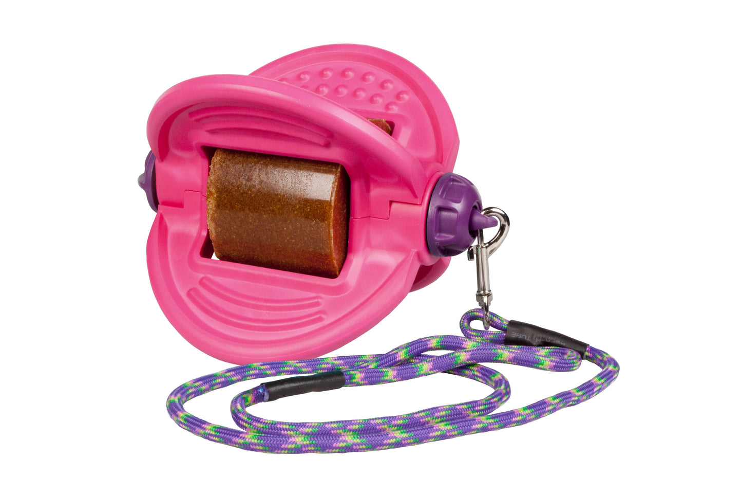 Bizzy Bites Horse Lick Toy Hot Pink