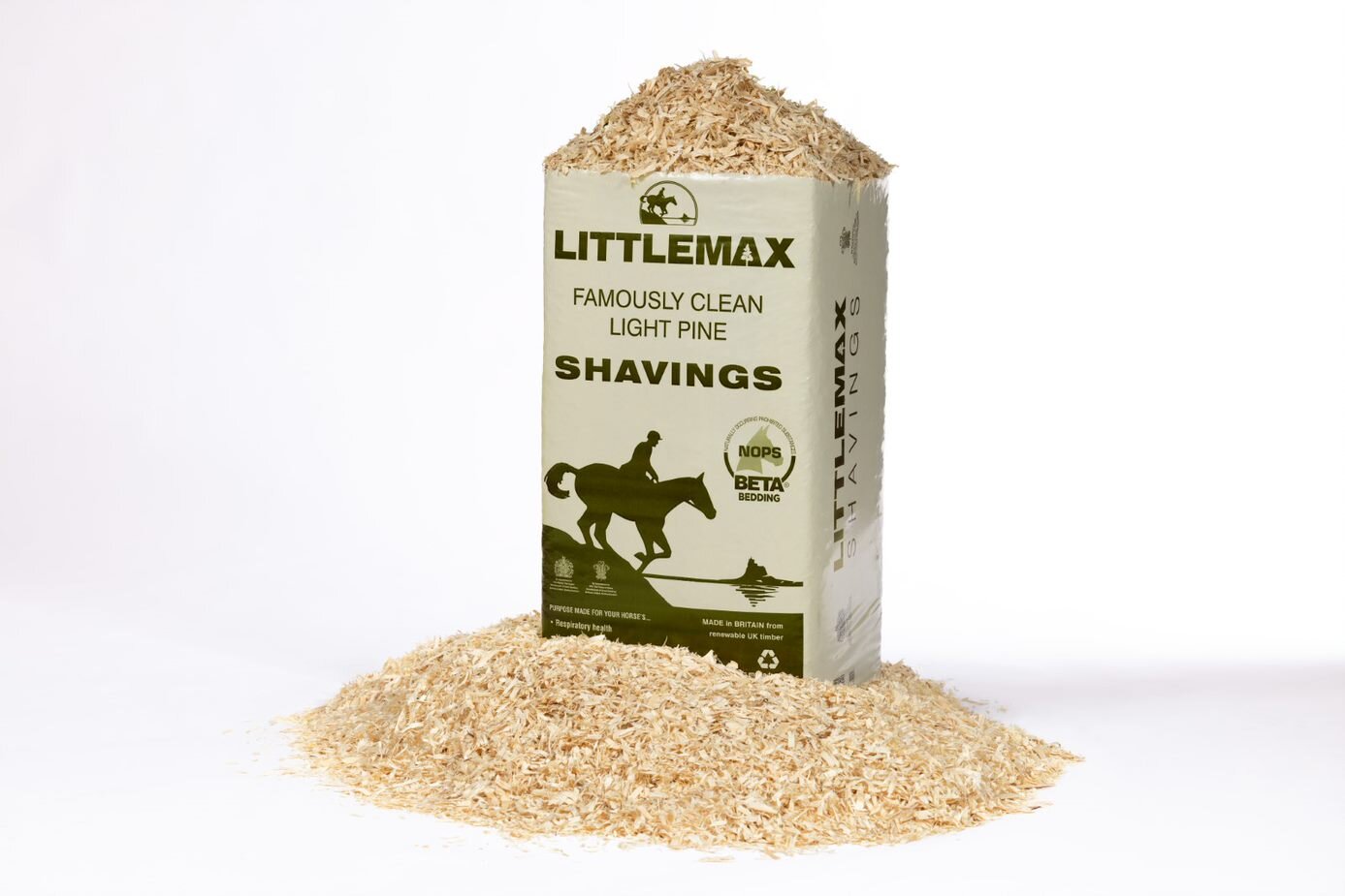 Littlemax Bedmax Littlemax Fine Bed Shavings – Equine Nutrition UK