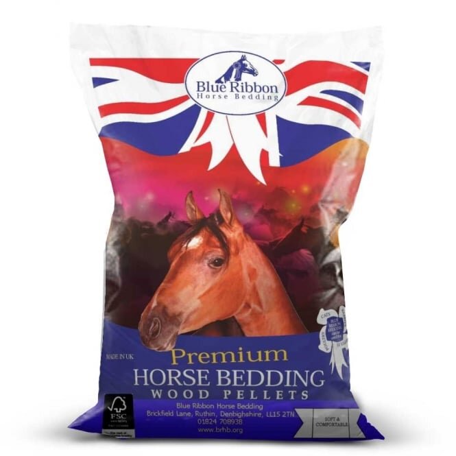 Blue Ribbon Premium Horse Bedding Pellets 15kg